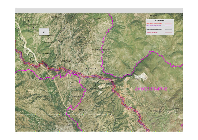 EASTMED: ΑΠΟ ΠΟΙΑ ΧΩΡΙΑ ΤΟΥ ΔΗΜΟΥ ΣΠΑΡΤΗΣ ΔΙΕΡΧΕΤΑΙ Ο ΑΓΩΓΟΣ