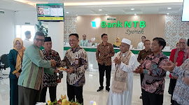 Kantor Baru Bank NTB Diresmikan, Sekda Lotim Harap bertambah Deviden Untuk Daerah