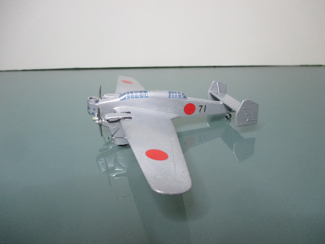 1/144 Mitsubishi Ki-A-II diecast metal aircraft miniature