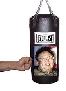 Kim Jong-Il punching bag