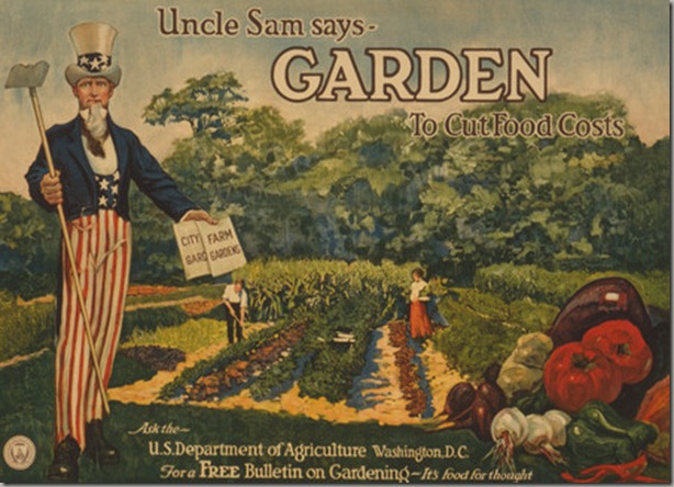 Uncle Sam Says - Garden to Cut Food Costs