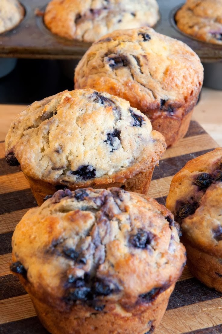 Cooking Pinterest: Weight Watcher's Healthy Blueberry Muffins Recipe