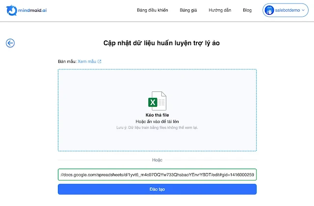 Hướng dẫn chi tiết cách tạo AI Chatbot 3