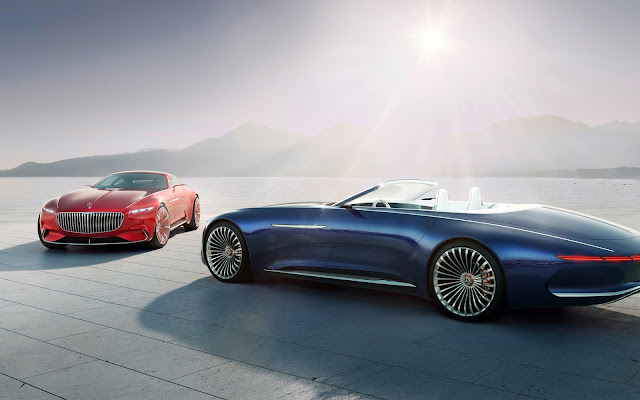 MERCEDES MAYBACH 6 COUPÉ and MERCEDES MAYBACH 6 CABRIOLET