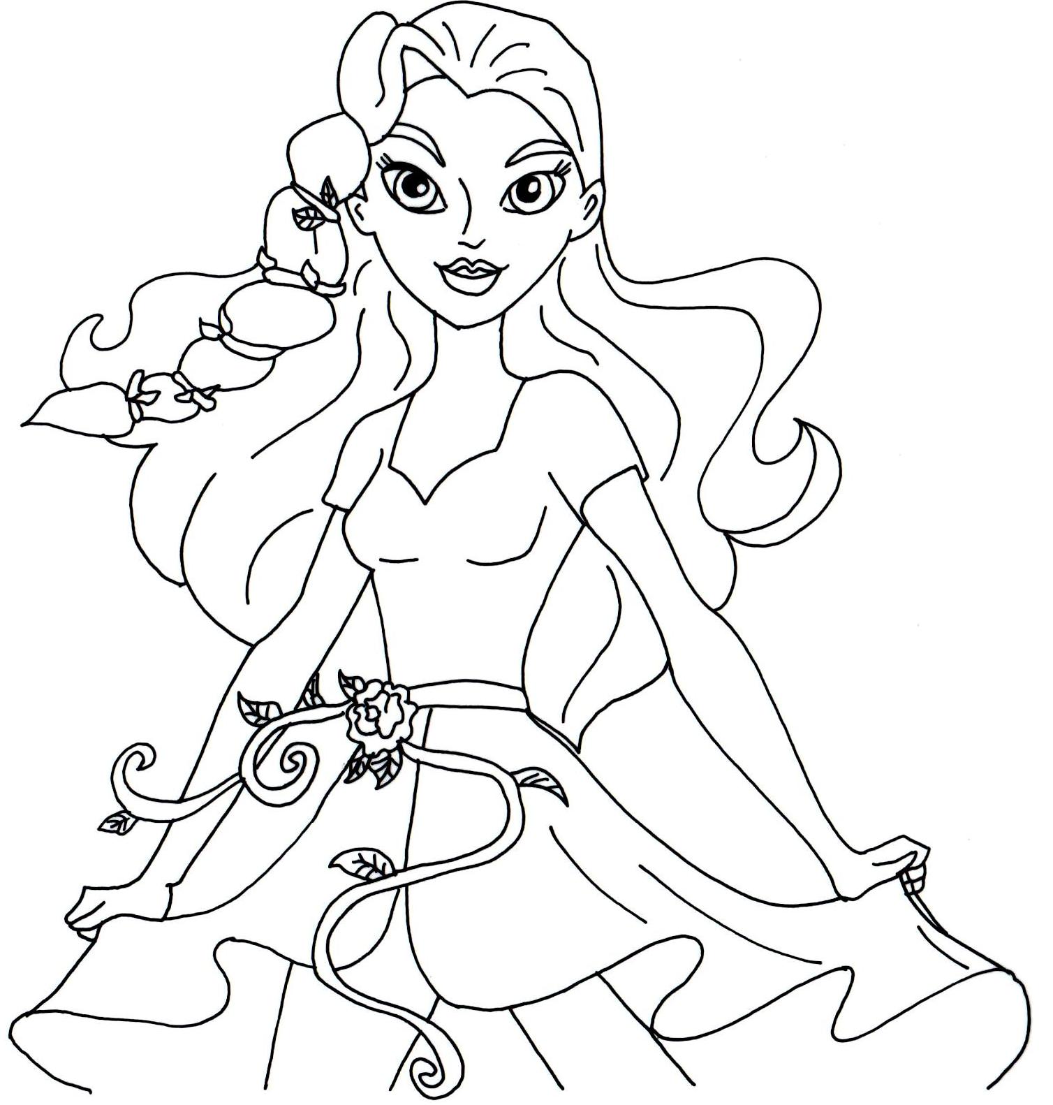 Download Free Printable Super Hero High Coloring Pages: December 2015