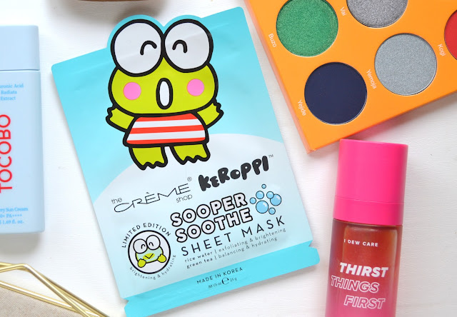 The Creme Shop Keroppi Sooper Soothe Sheet Mask