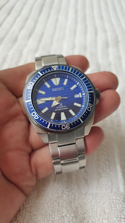 SEIKO SAMURAI BLUE BLACK DIAL - AUTOMATIC 4R35 - SPECIAL EDITION