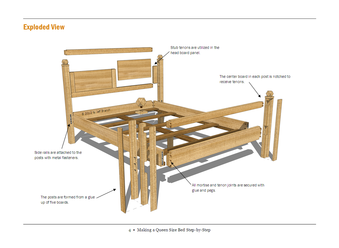 Queen Size Platform Bed Plans Free | www.woodworking.bofusfocus.com
