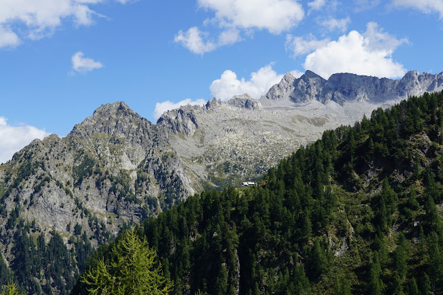 Crazy_Alpinist wspinanie na Piz Badile - Nordkante Filar Północny