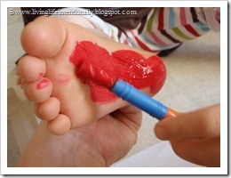 Hand & Foot Lobster Craft
