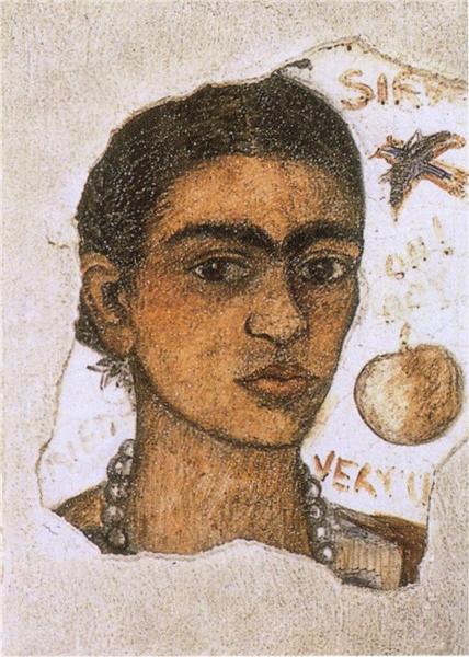 Self Portrait Very Ugly, Frida Kahlo, 1933