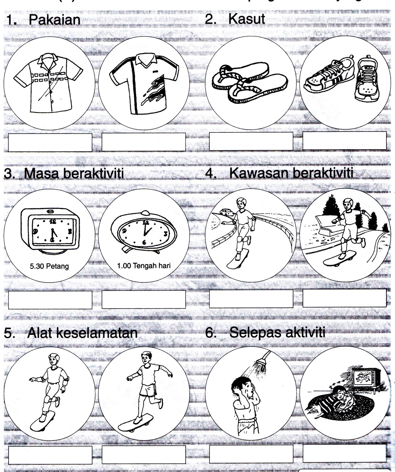 Global: Soalan Pendidikan Jasmani Tahun 1(PKSR 2)