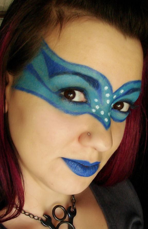 fallen angel makeup. Fallen Angel Halloween Makeup