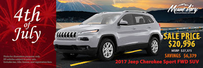 2017 Jeep Cherokee On Sale