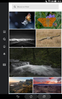 Buscador de fotos de Flickr 