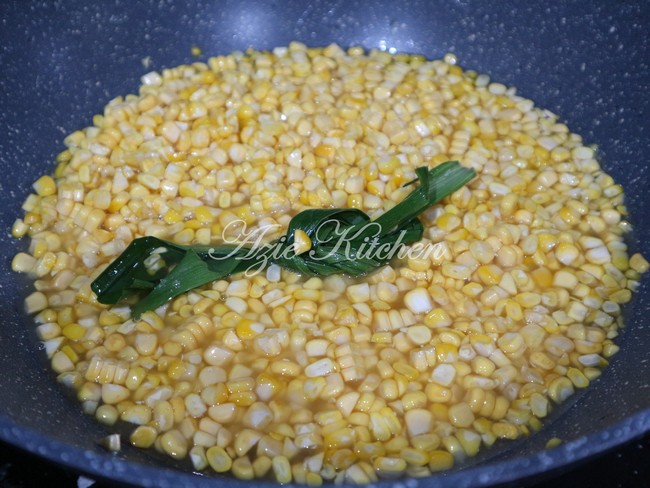 Bubur Jagung Mudah Dan Sedap - Azie Kitchen