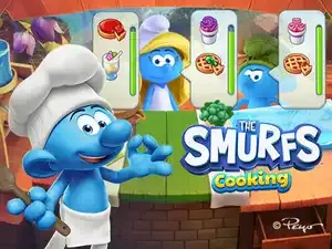 THE SMURFS COOKING