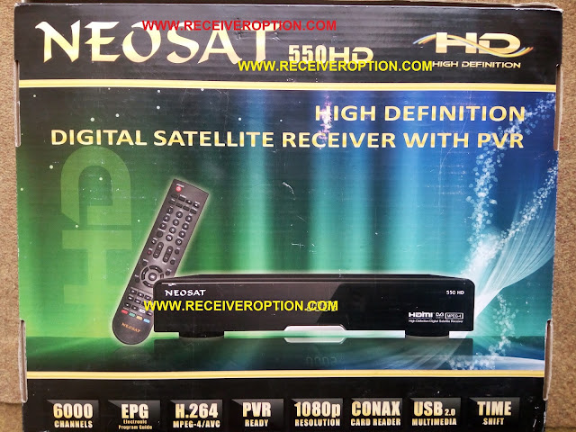 HOW TO CONNECT WIFI IN NEOSAT 550HD RECEIVER