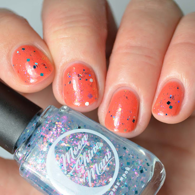 glitter topper nail polish