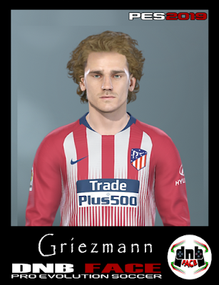 PES 2019 Faces Antoine Griezmann by DNB