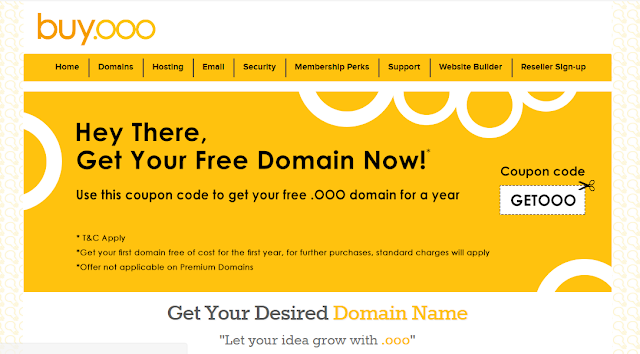 Cara Mendapatkan Domain OOO Secara Gratis