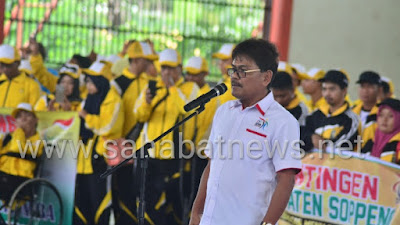 Atlet Paralympic Provinsi Sulsel Di Pinrang Dapat Jaminan BPJS Ketanagakerjaan