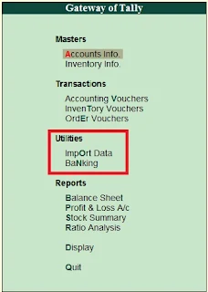 How to see Bank Reconciliation Statement in Tally in Hindi