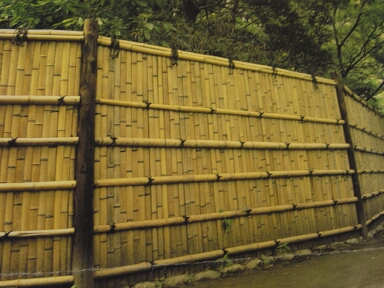 Bamboo And Rattan Fence3
