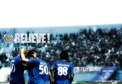 Wallpaper Skuad Arema Malang Indonesia ISL Edisi 11 Februari 2013