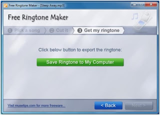 விரும்பிய Ringtone களை எளிதில் உருவாக்க Free Ringtone Maker