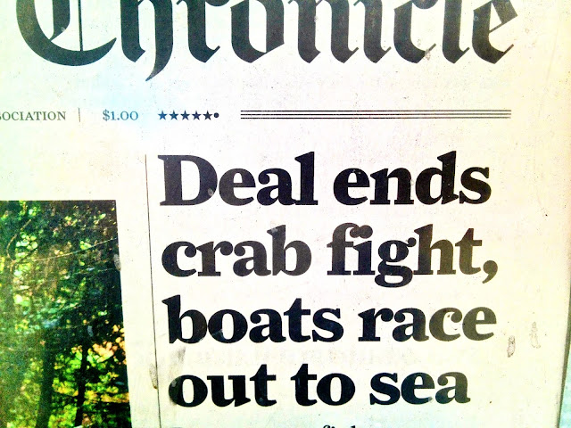 Deal ends crab fight...