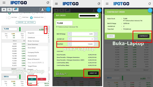 Belajar Aplikasi IPOT Jual Beli Saham Reksadana 1 Jam