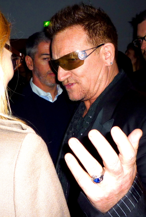 Bono U2 paris