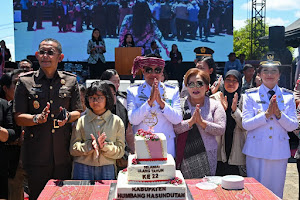 Puncak Perayaan HUT Pemkab Humbahas Ke-22, Gubsu Beri Hadiah