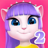 Download My Talking Angela 2 (MOD, Unlimited Money) 1.1.1.77 free on android | Tricks 966