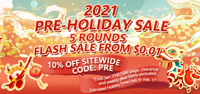 Sourcemore 2021 Pre-holiday Sale is coming!