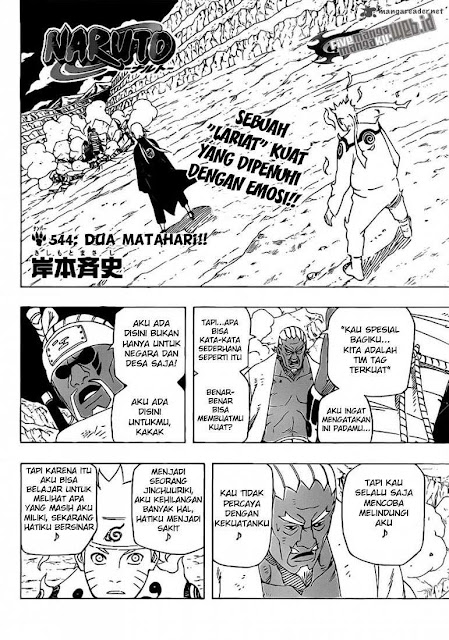 Naruto Manga Chapter 544 - 545  Bahasa Indonesia