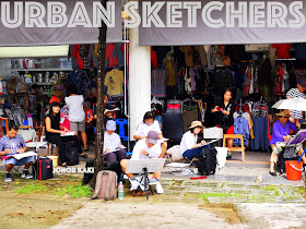 Urban Sketchers Singapore @ Old Tiong Bahru Bak Kut Teh