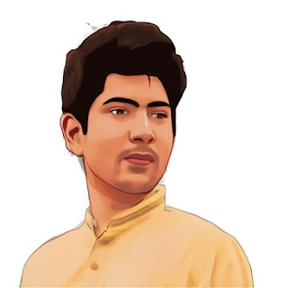 Mubasshir Al, Shahriar, Shahriar Nihal vector portrait , portrait art, vector art, cartoon, creative, HD