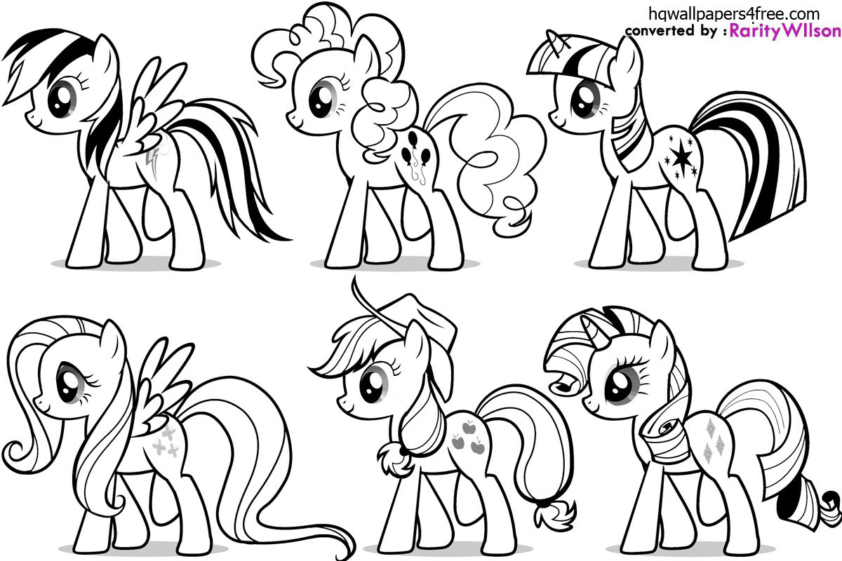 my little pony coloring pages