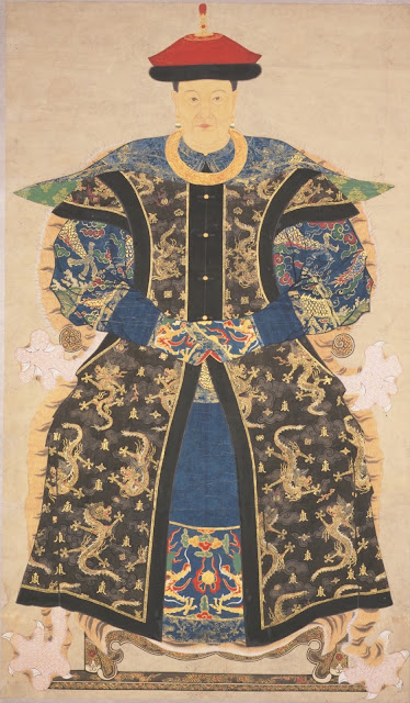Anónimo - Retrato de Lu Tai Tai - s. XVIII