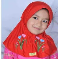 Jilbab anak delima