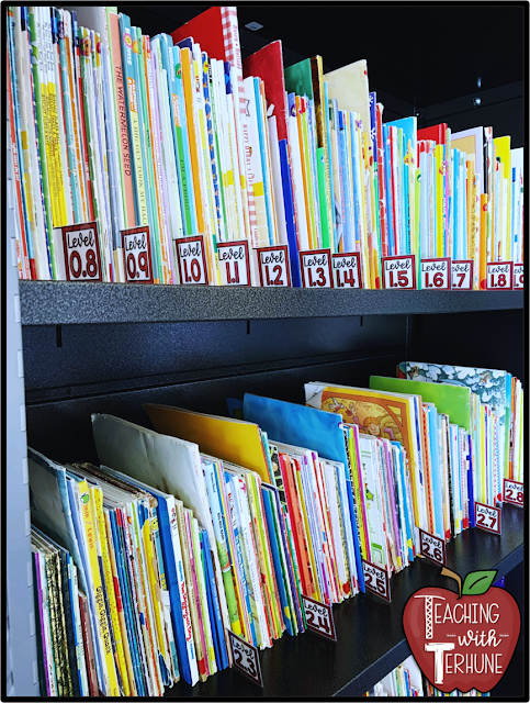 Classroom Library Bookshelf Dividers