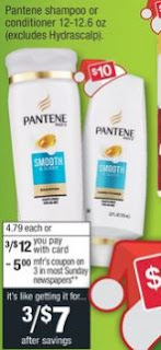 FREE + $1.01 For 6 Pantene Shampoo or Conditioners at CVS - 11/25-12/1    