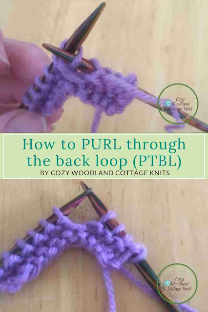 Picture of how to purl through the back loop tutorial