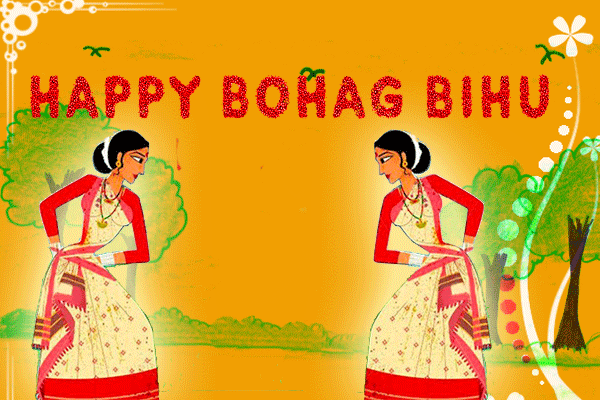 Bohag Bihu or Rongali Bihu festival continues for seven days and called as Xaat Bihu.