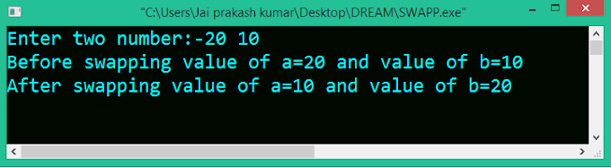 program in c++ to swap two numbesr using Bitwise  operator