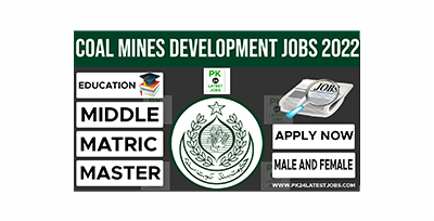 Coal Mines Development Sindh Jobs 2022