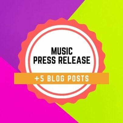Press Release + 5 Blog Posts