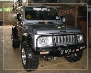 Modifikasi mobil katana terbaru ceper jimny 4x4 tahun 1989 